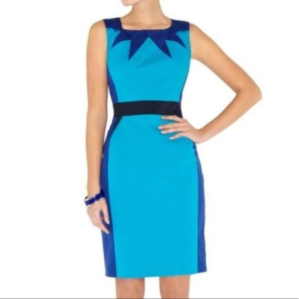 Blue Karen Millen dress